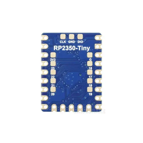 Waveshare RP2350-Tiny Mikrocontroller, ARM/RISC-V, 28 GPIO, 4MB Flash,USB-C, RGB-LED, mit FPC-Kabel Waveshare RP2350-Tiny Mikrocontroller, ARM/RISC-V, 28 GPIO, 4MB Flash,USB-C, RGB-LED, mit FPC-Kabel