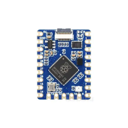 Waveshare RP2350-Tiny Mikrocontroller, ARM/RISC-V, 28 GPIO, 4MB Flash,USB-C, RGB-LED, mit FPC-Kabel Waveshare RP2350-Tiny Mikrocontroller, ARM/RISC-V, 28 GPIO, 4MB Flash,USB-C, RGB-LED, mit FPC-Kabel