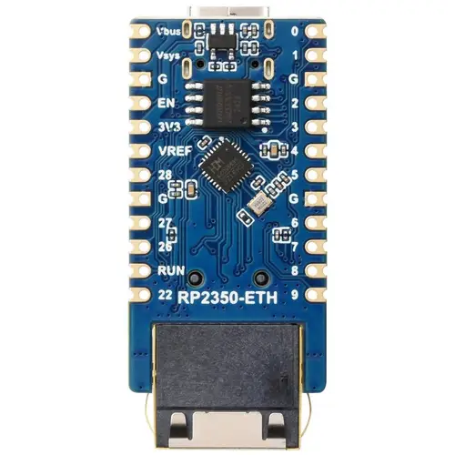 Waveshare RP2350-ETH Mini Development Board, RP2350 Ethernet Port Module, 3 RISC-V, 4 MB, 150 MHz Waveshare RP2350-ETH Mini Development Board, RP2350 Ethernet Port Module, 3 RISC-V, 4 MB, 150 MHz