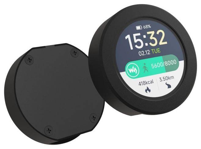 Waveshare RP2350-Touch-LCD, 1.28 Zoll Touchdisplay, Dual-Core, 6 GPIO, 16MB Flash, mit Metallgehäuse