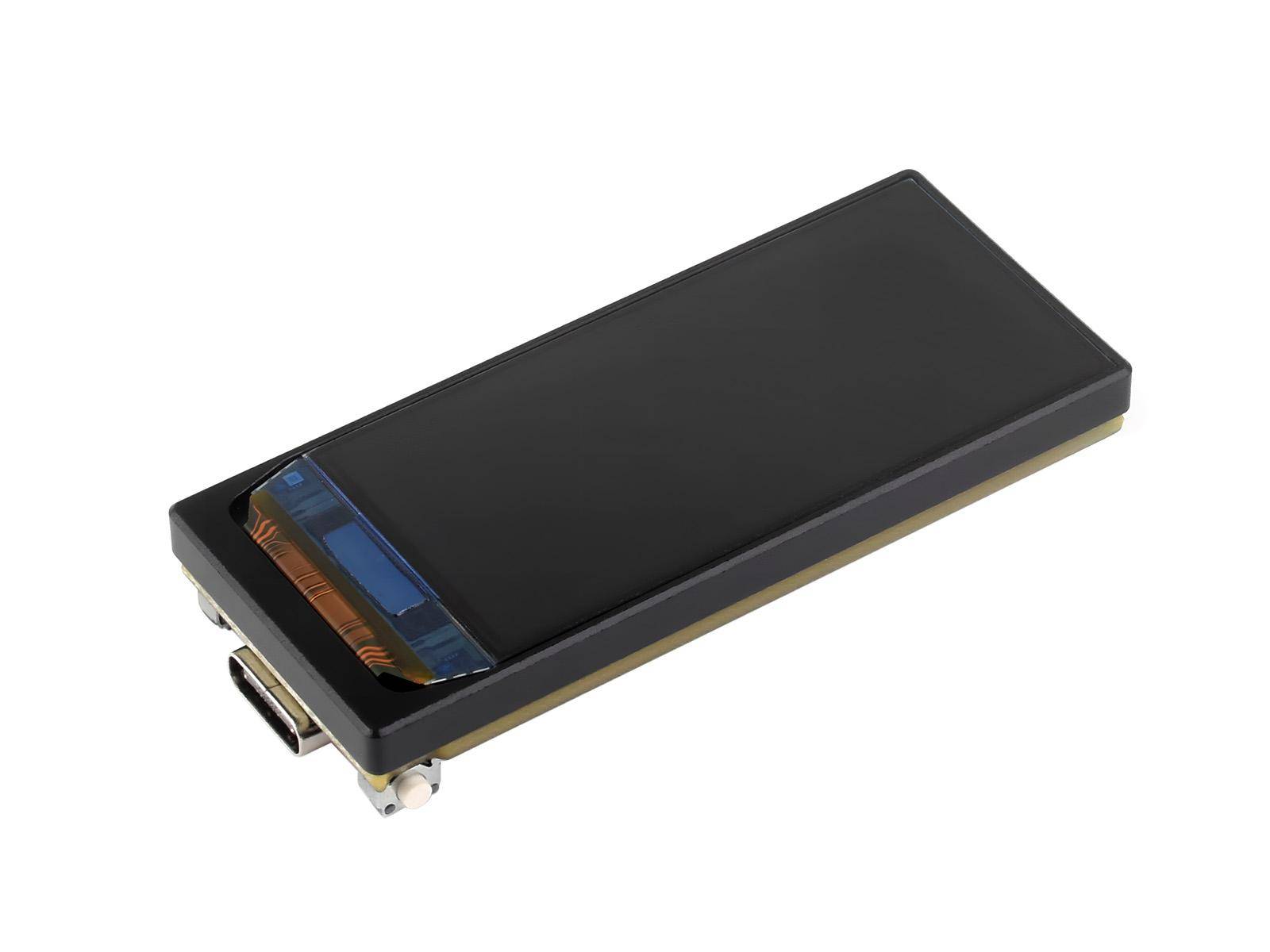 Waveshare ESP32 S3 Mikrocontroller, 240 MHz, 16 MB Flash, Wi-Fi, BT5, 1.91 Zoll AMOLED Display - Display: ohne Touch-Funktion - Ausführung: ohne