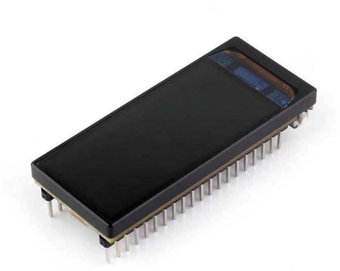 Waveshare ESP32 S3 Mikrocontroller, 240 MHz, 16 MB Flash, Wi-Fi, BT5, 1.91 Zoll AMOLED Display - Display: ohne Touch-Funktion - Ausführung: mit