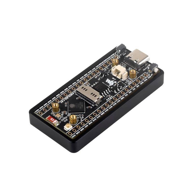 Waveshare ESP32 S3 Mikrocontroller, 240 MHz, 16 MB Flash, Wi-Fi, BT5, 1.91 Zoll AMOLED Display - Display: Touchscreen - Ausführung: ohne Header