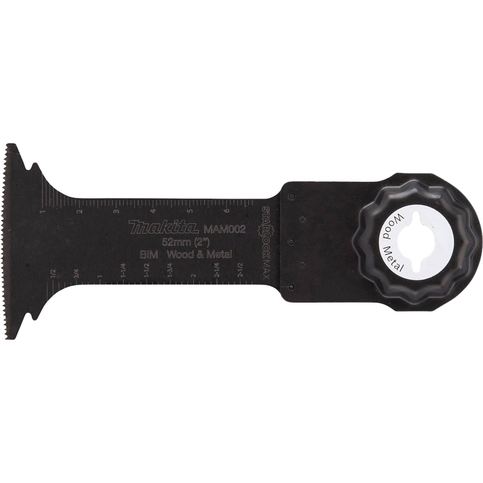 Eine schwarze Sägeblatt mit der Aufschrift 