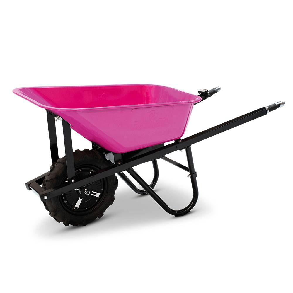 BAMATO elektrische Schubkarre MTR-155 - Pink Edition