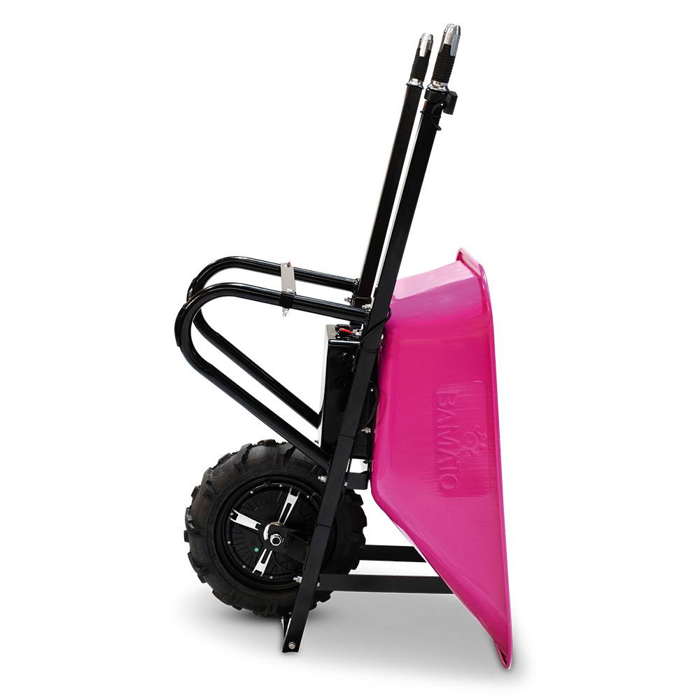 BAMATO elektrische Schubkarre MTR-155 - Pink Edition