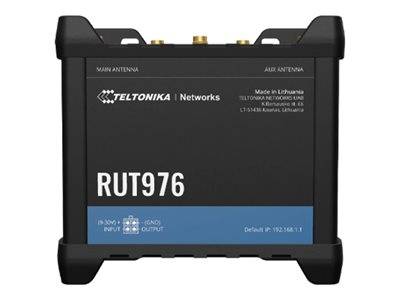 TELTONIKA NETWORKS RUT976 Redcap Router Internet of Things (IoT) IoT-Geräte IoT Gateways