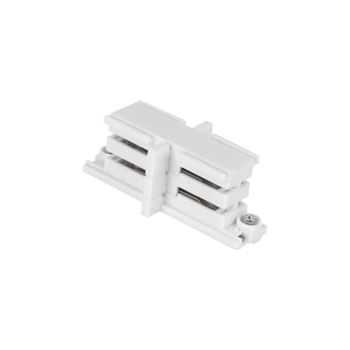 Verbinder I mini linear für 3-Phasen-Stromschiene LUMICANTO Weiß PRIME