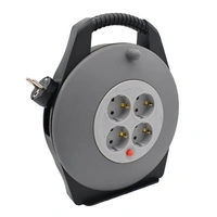 B-Tech Outdoor Kabeltrommel 10m  Robuste Kabelrolle mit Schuko-Stecker & Thermoschutz B-Tech Outdoor Kabeltrommel 10m  Robuste Kabelrolle mit Schuko-Stecker & Thermoschutz