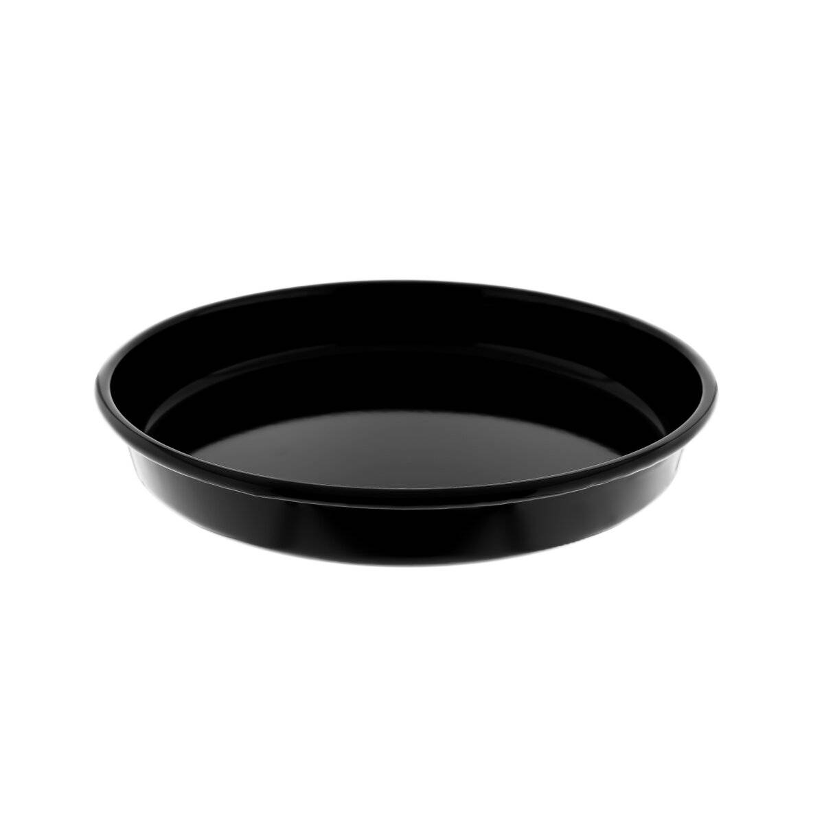 Backblech, emaillierter Stahl-Backform 36 x 36 x 5 cm