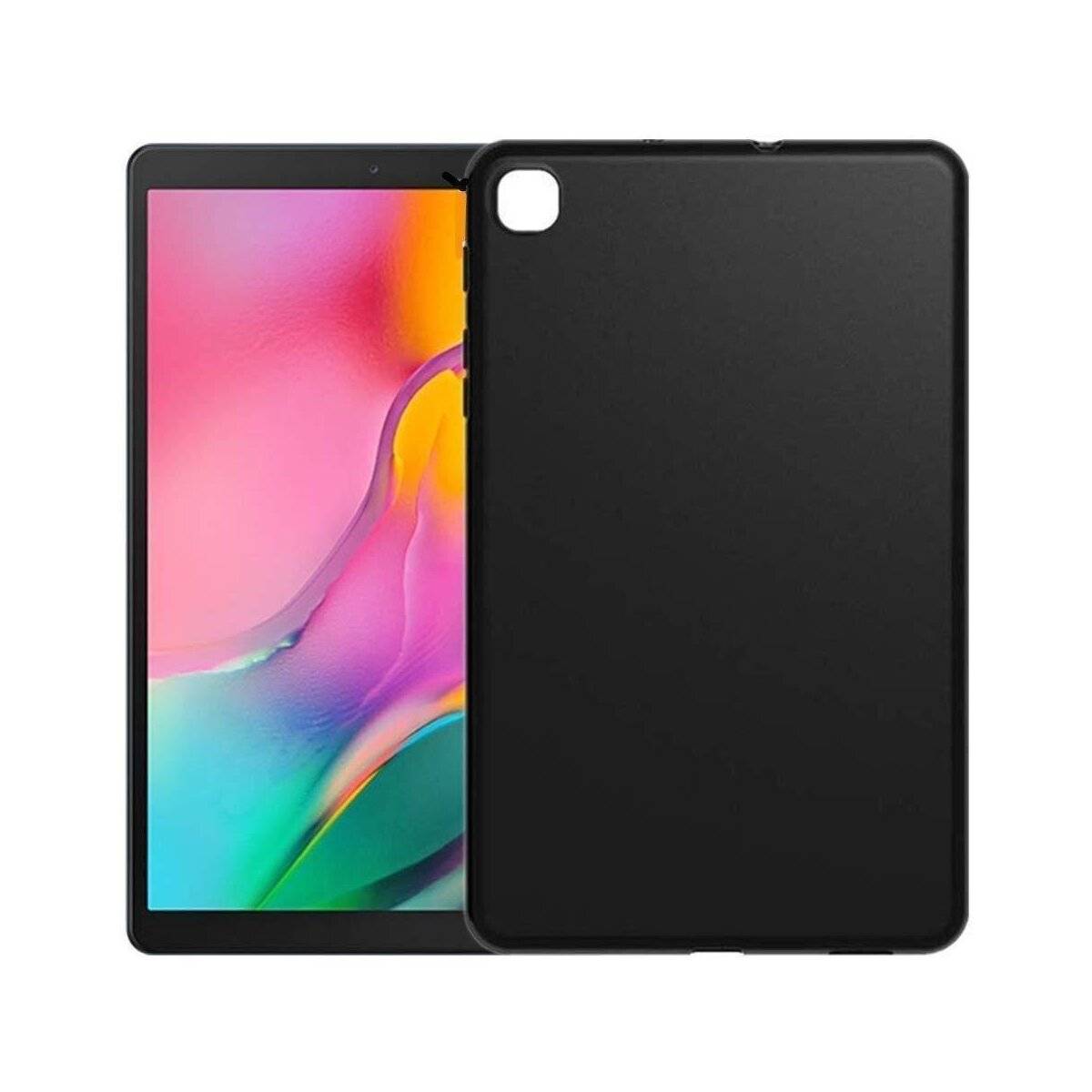 Ultra Silikon Slim Case Kameraschutz kompatibel mit iPad Air 11" 2025 in schwarz