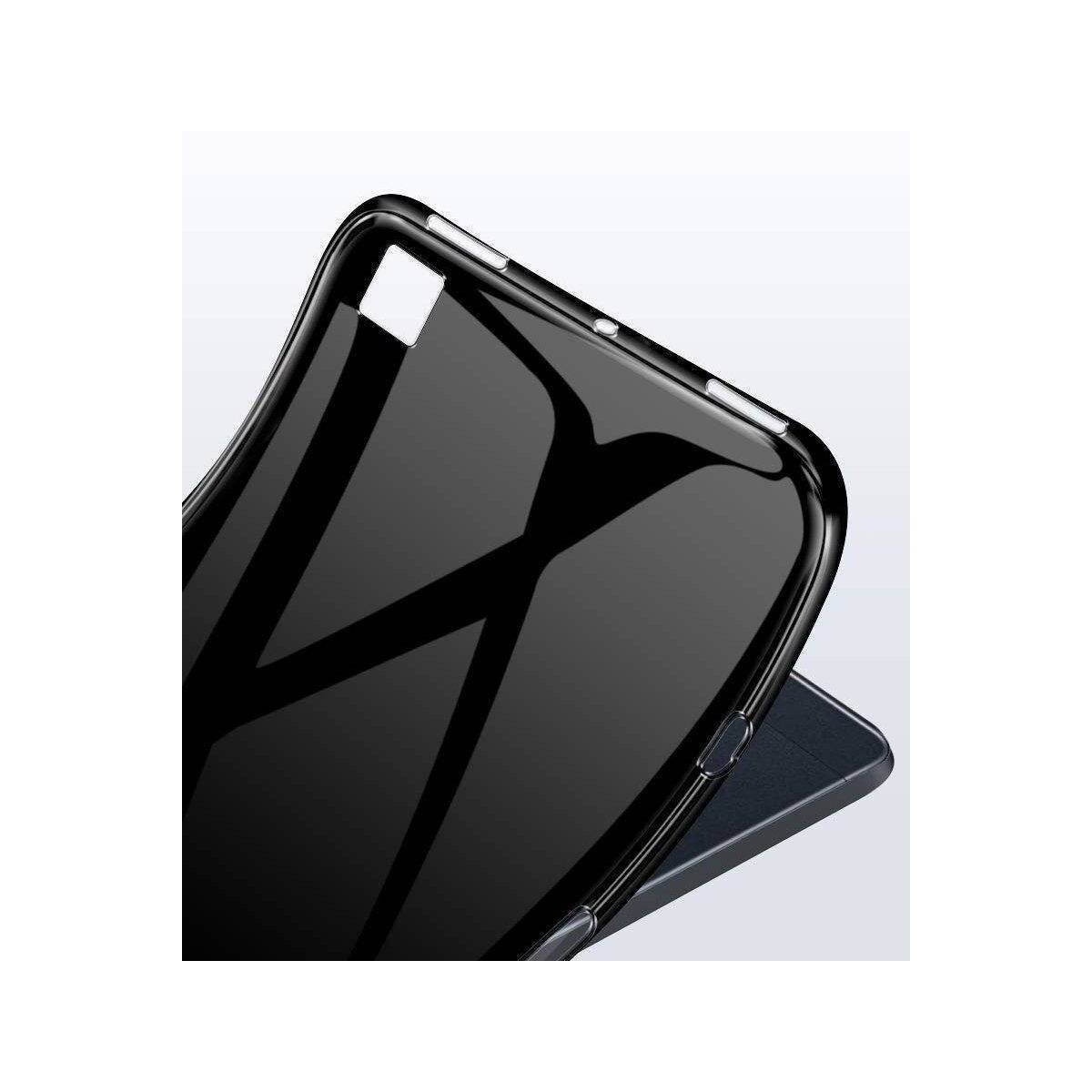 Ultra Silikon Slim Case Kameraschutz kompatibel mit iPad Air 11" 2025 in schwarz