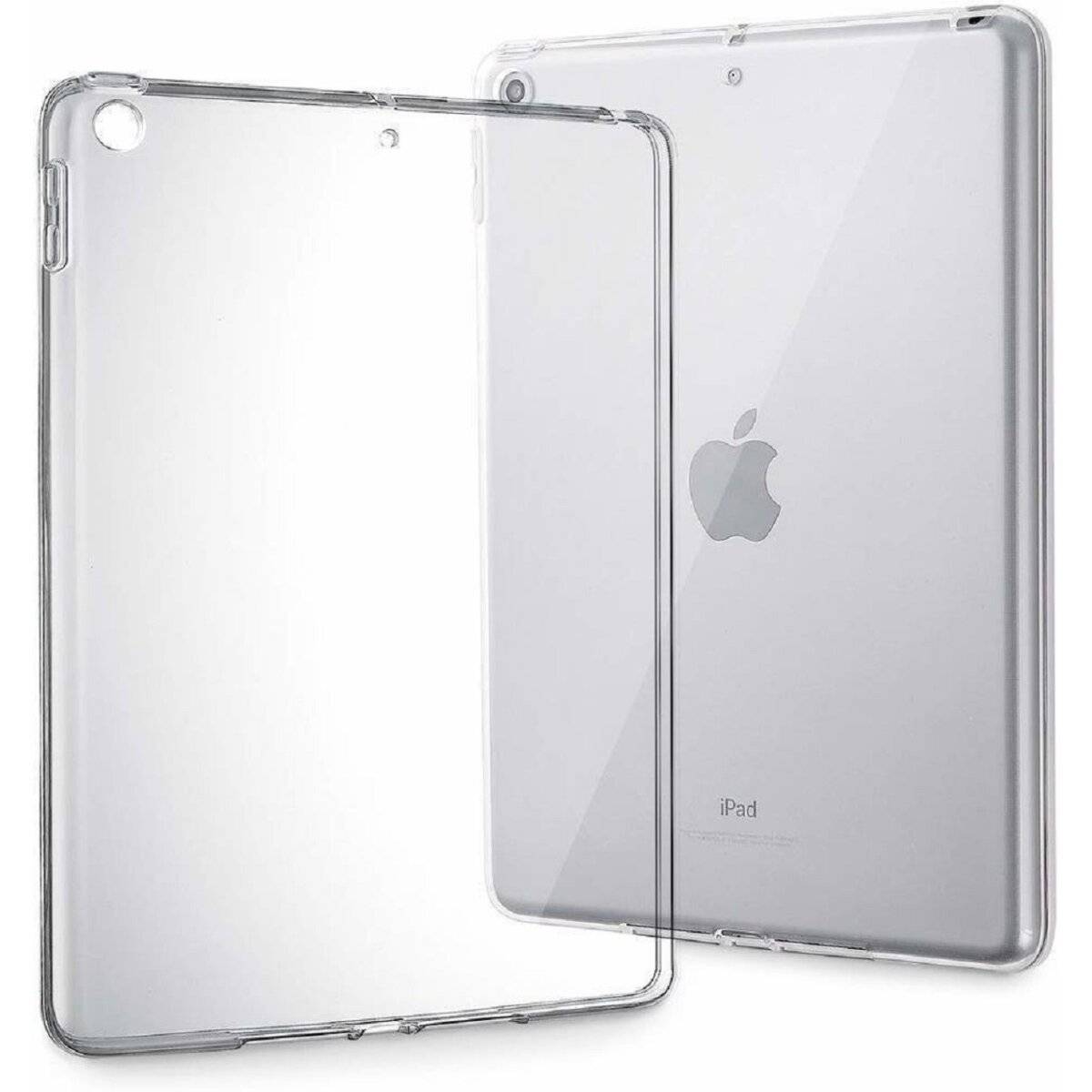 Ultra Silikon Slim Case Kameraschutz kompatibel mit iPad Air 11" 2025 Transparent
