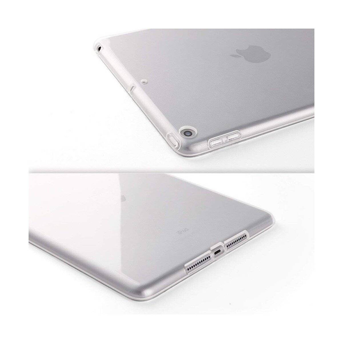 Ultra Silikon Slim Case Kameraschutz kompatibel mit iPad Air 11" 2025 Transparent
