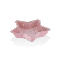 Korkmaz Torta Mini 2er Set Backform mit Granitbeschichtung - Sternförmig in Rosa Korkmaz Torta Mini 2er Set Backform mit Granitbeschichtung - Sternförmig in Rosa