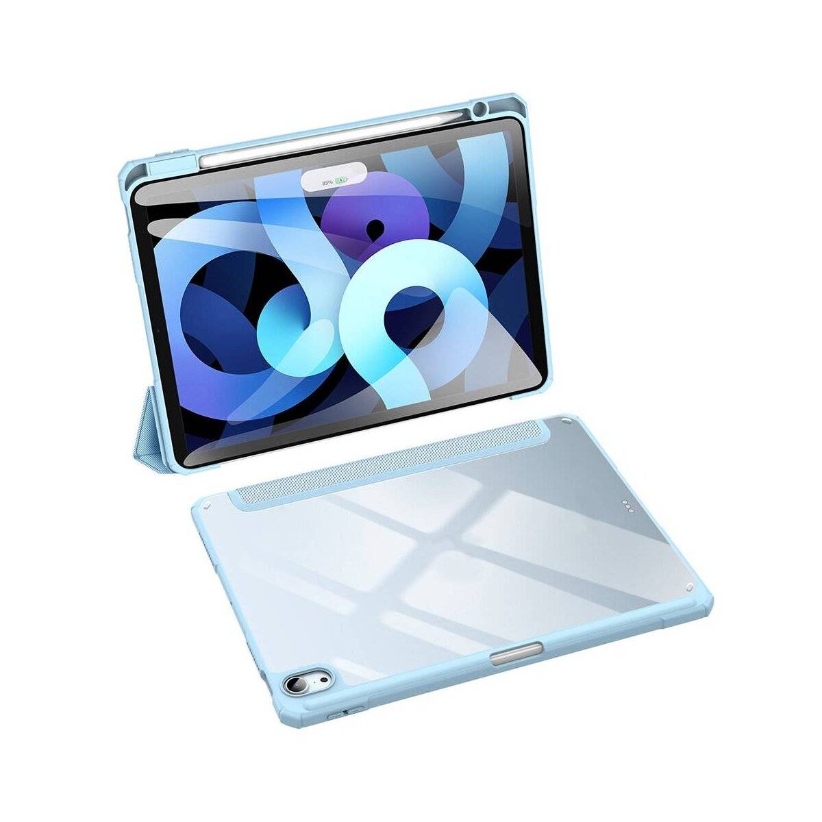 Dux Ducis Toby Eco-Leather Schale Cover kompatibel mit iPad Air 13" 2025 Blau