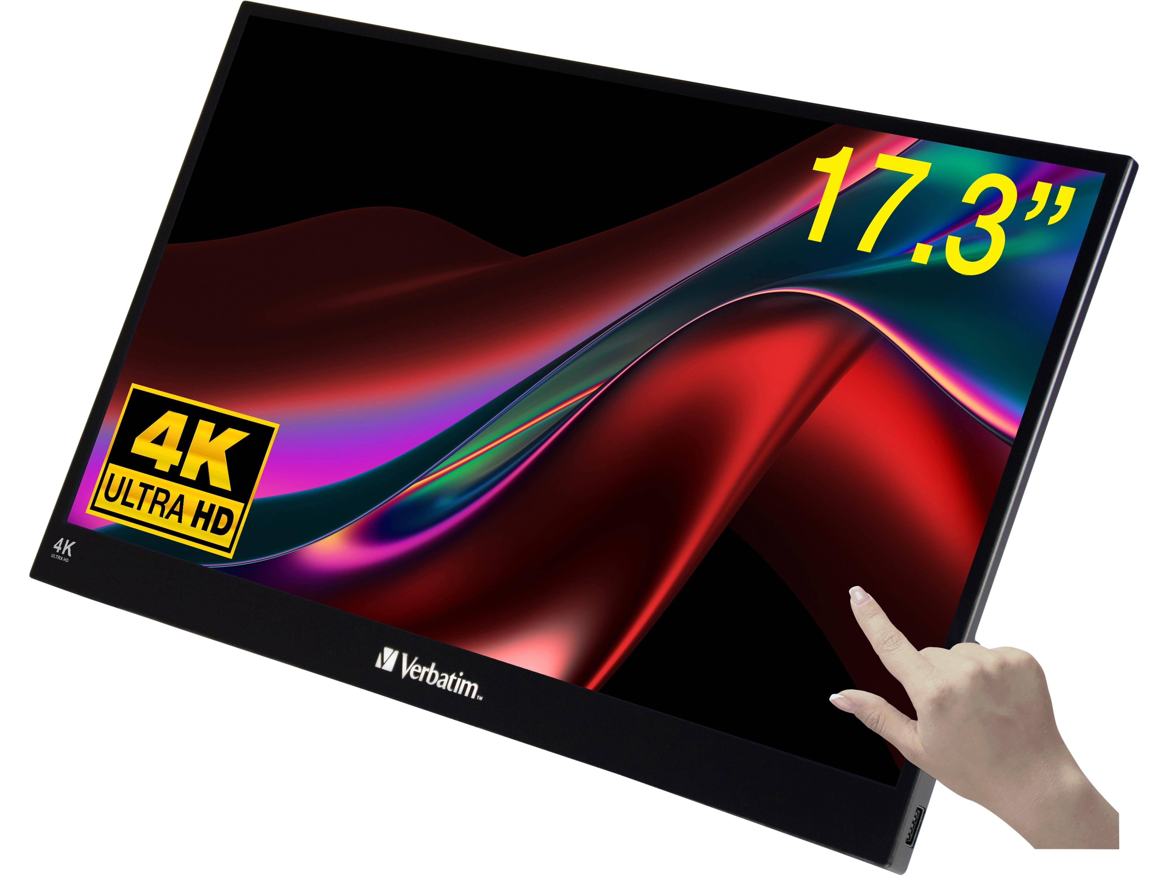 VERBATIM Tragbarer Monitor PMT-17-4K