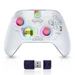 EasySMX X15 Controller PC Controller Wireless mit 7 RGB Licht weiß EasySMX X15 Controller PC Controller Wireless mit 7 RGB Licht weiß