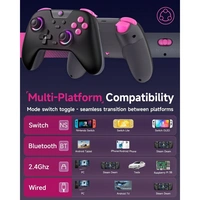 EasySMX X05 Controller PC mit 7 Farbe RGB Licht Hall Triggers Schwarz EasySMX X05 Controller PC mit 7 Farbe RGB Licht Hall Triggers Schwarz