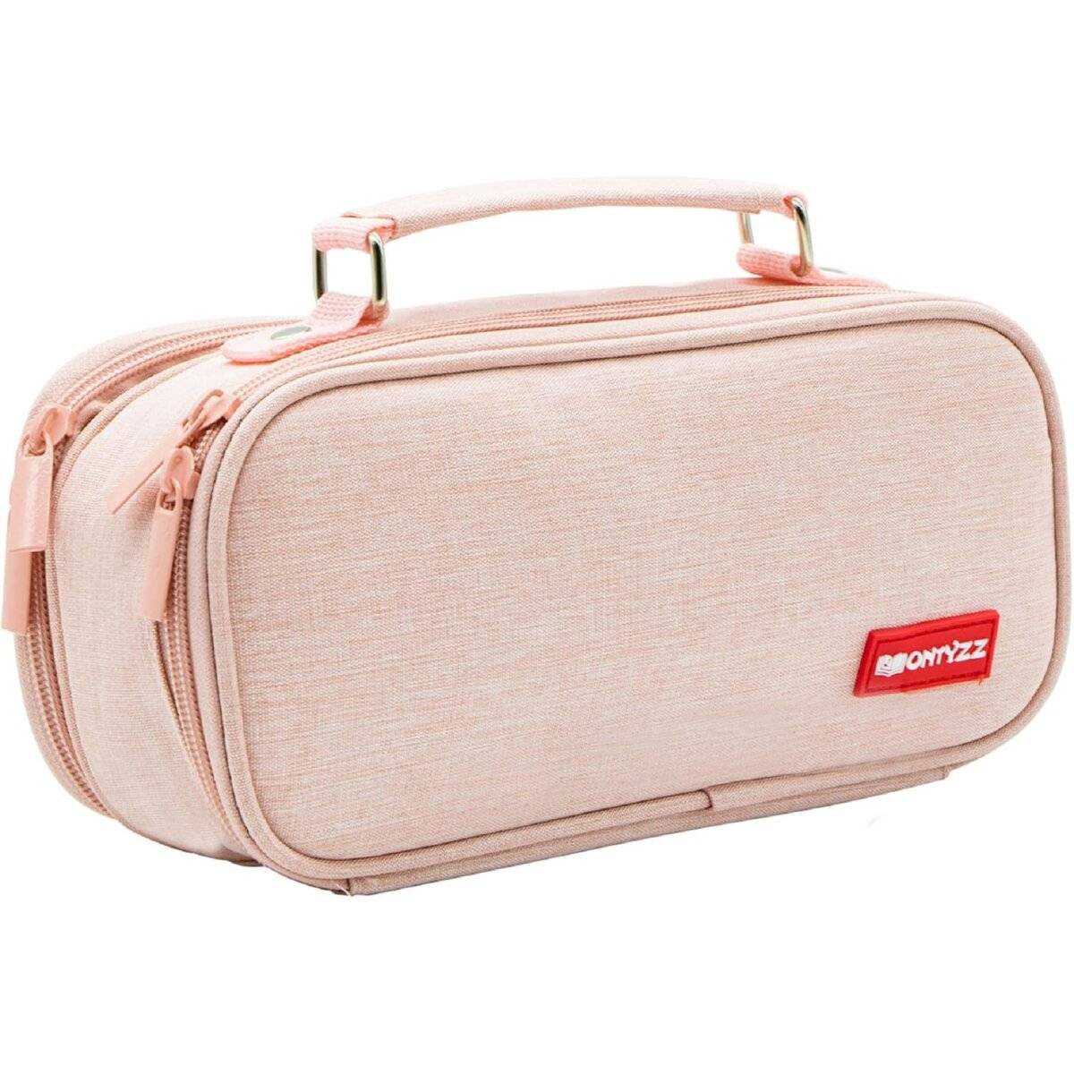 Federmäppchen für Teenager  Große Kapazität 2-Fach Mäppchen in Rosa für Mädchen