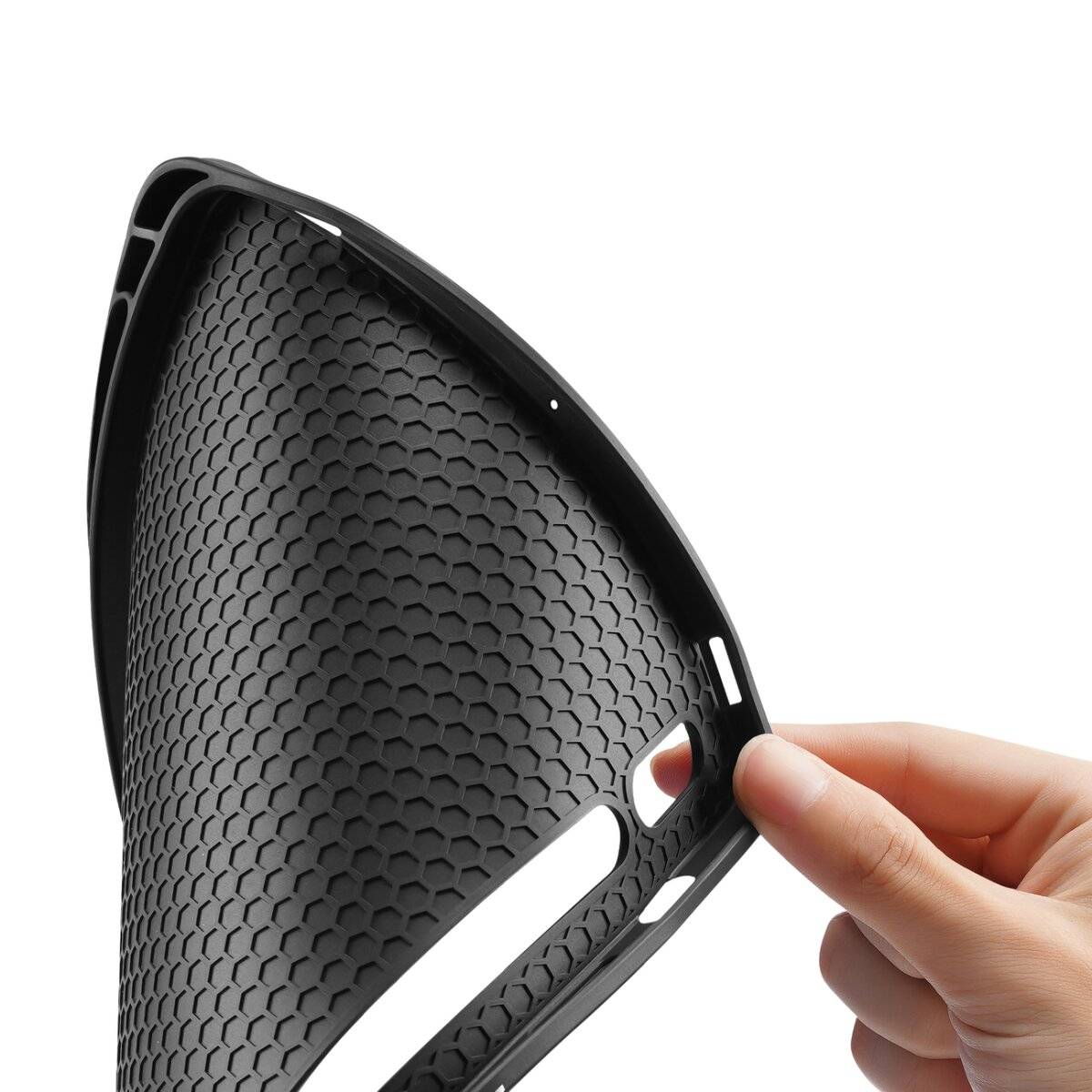 Dux Ducis Domo Smart Sleep Case Tablethülle kompatibel mit Samsung Galaxy Tab S10 Lite Schwarz