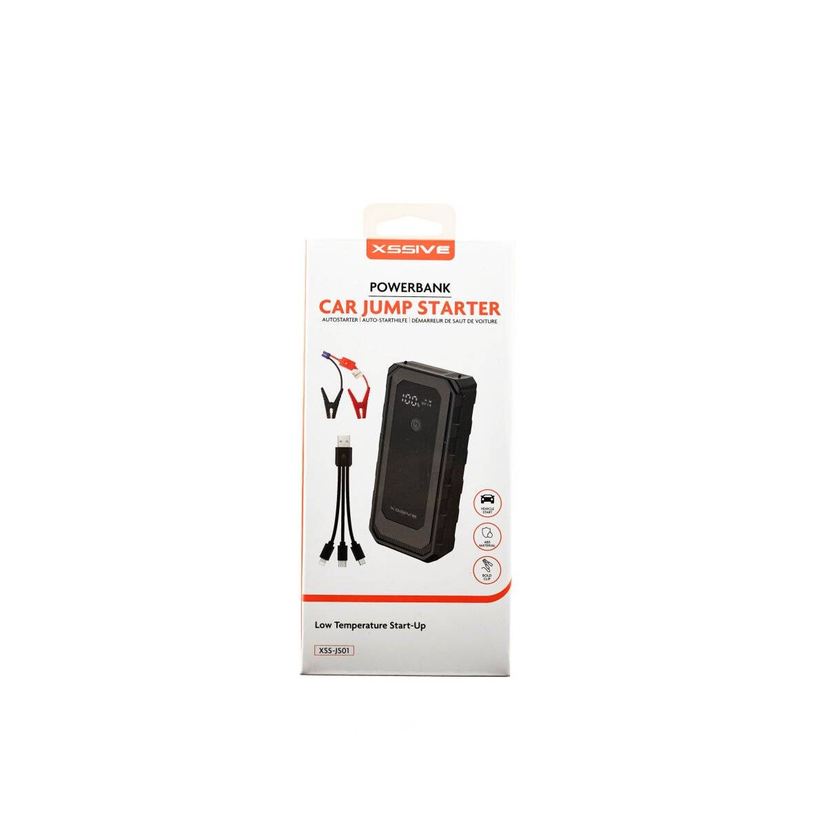 Car Jump Starter Powerbank  6000mAh Schwarz