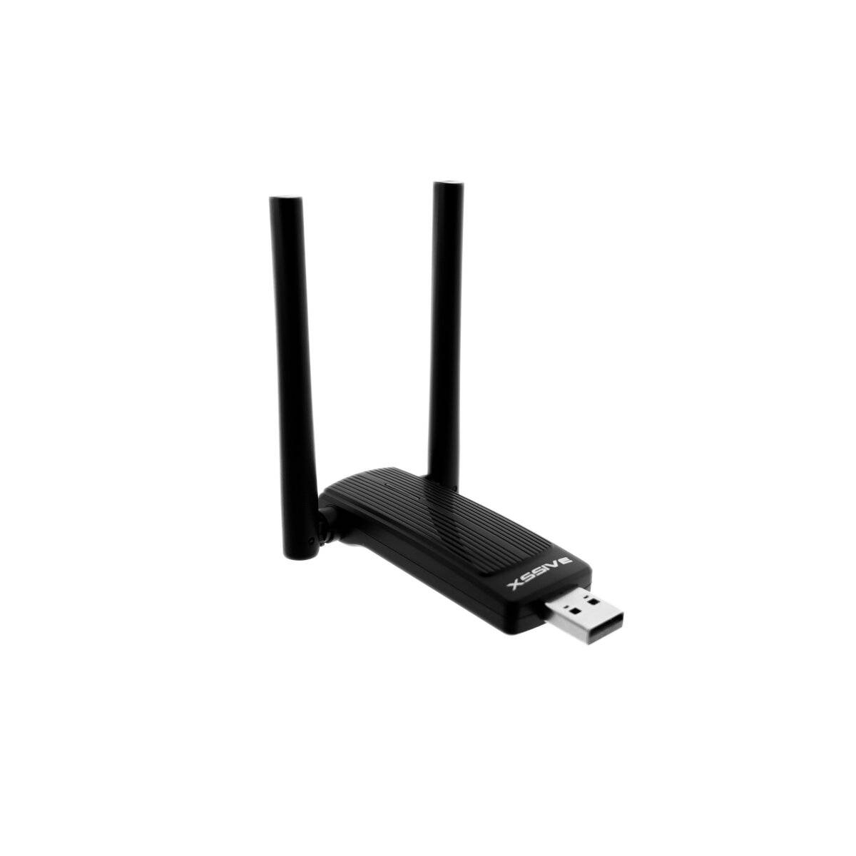 Dual Band AX1800 Drahtloser Adapter  WiFi 6 Schwarz