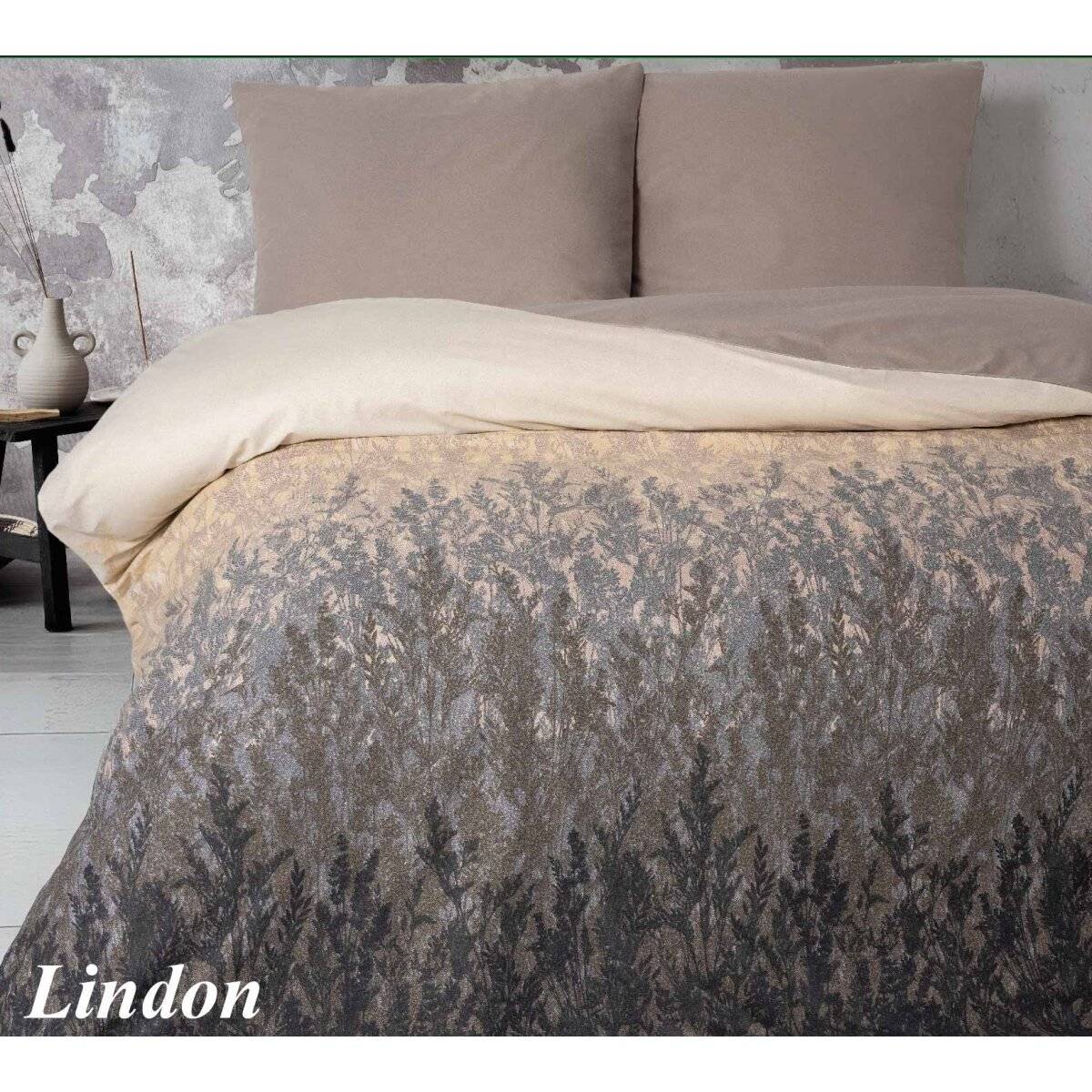 Renforcé Bettwäsche mit Reißverschluss, für Einzel- und Doppelbett 200 x 200 cm + 2x 80 x 80 cm