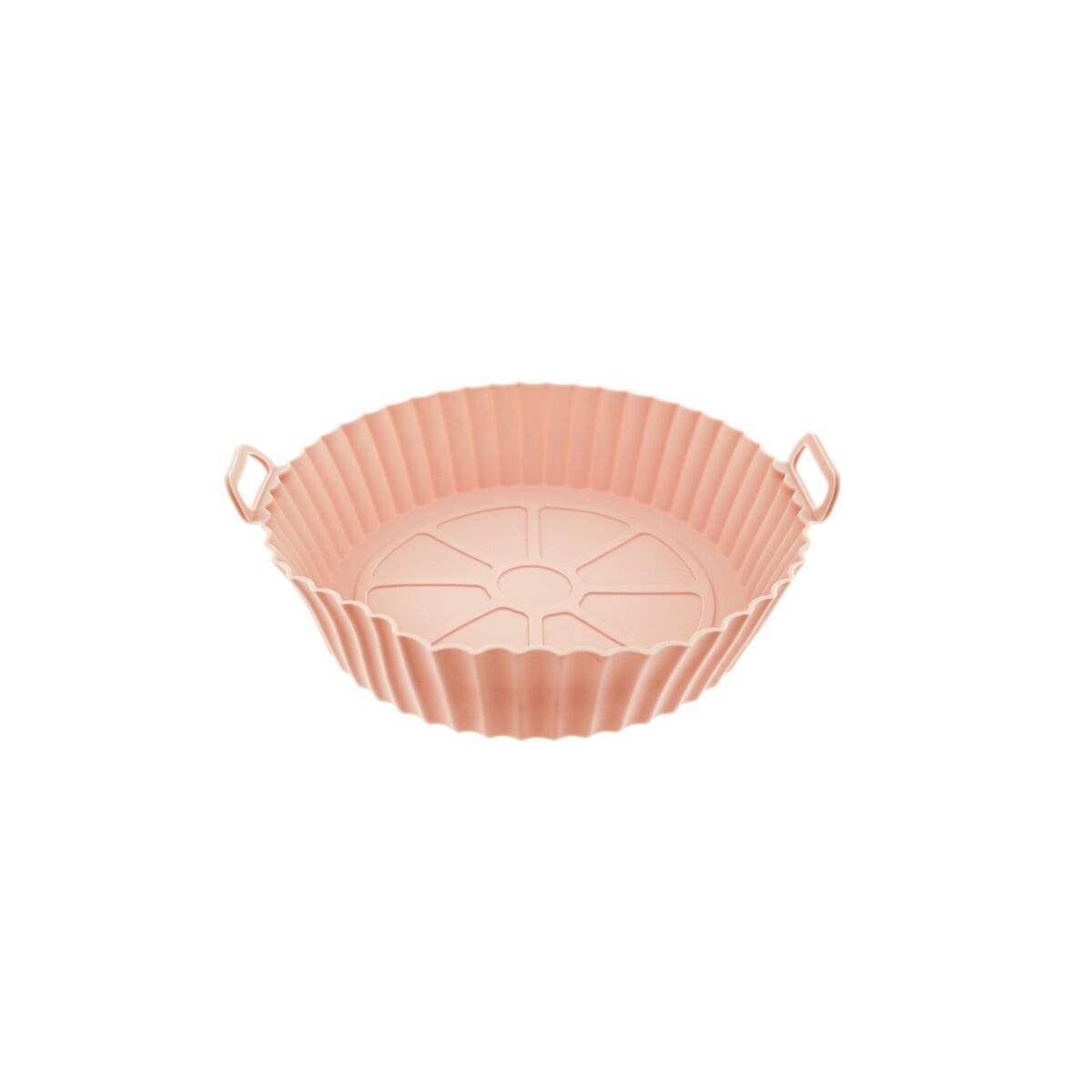 Silikonform für Heißluftfritteusen - 26 cm, hitzebeständig & antihaftbeschichtet Orange