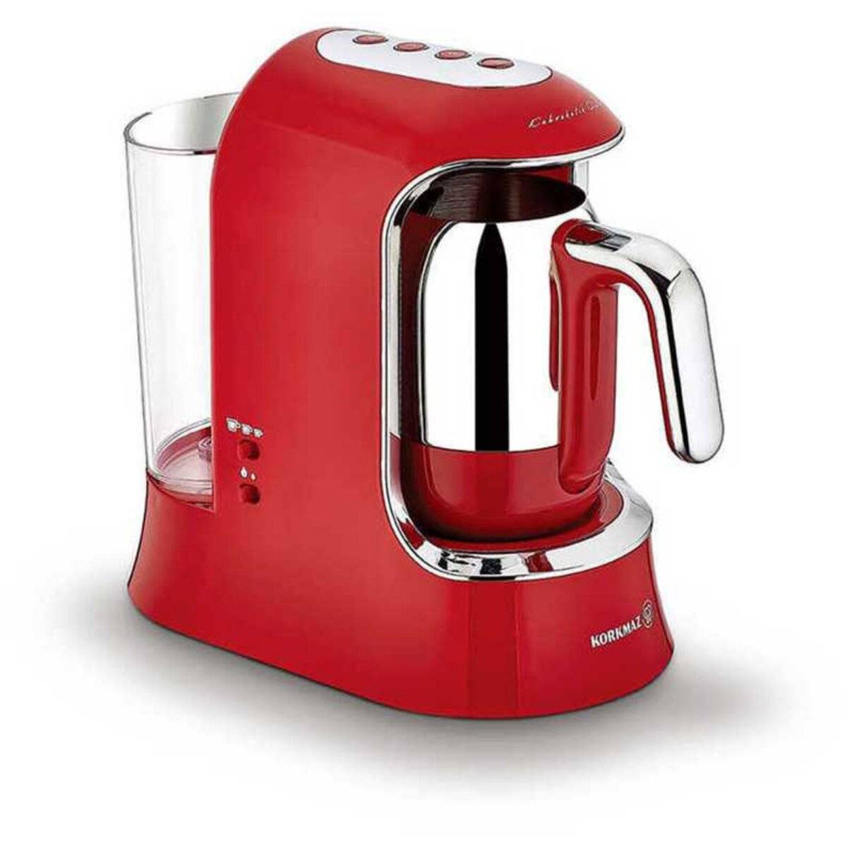 Korkmaz Kahvekolik Aqua Türkische Kaffeemaschine mit Thermo-Balance-Technologie