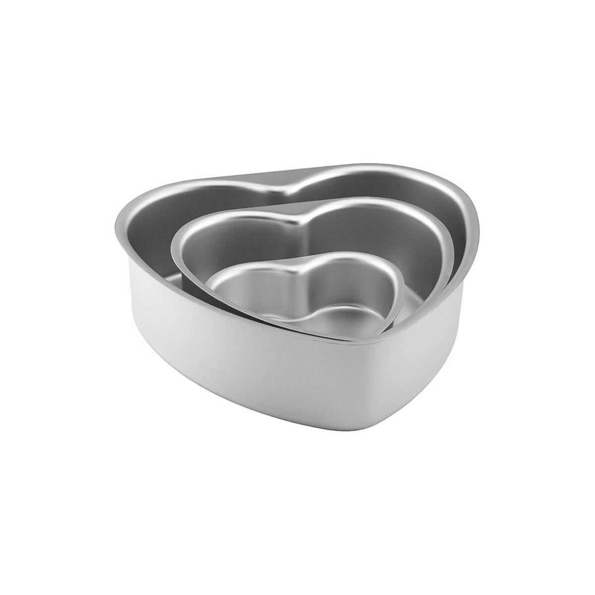 3-teiliges Herz-Kuchenform Set  Perfekt für besondere Anlässe
