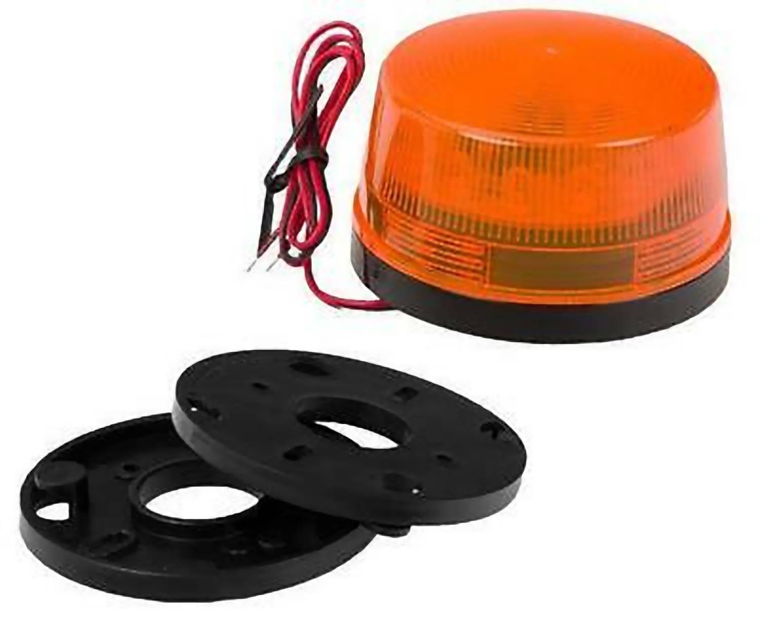 12V LED Blitzlicht Warnlicht Alarmanlage Alarm Blitzer Signalleuchte Blinklicht Orange