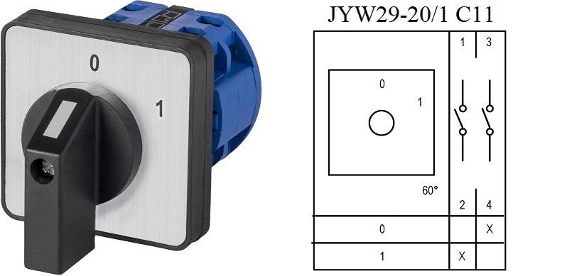 Drehschalter Nockenschalter Wendeschalter Hauptschalter Motorschalter Schalter B