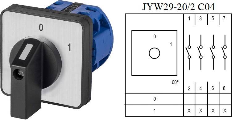 Drehschalter Nockenschalter Wendeschalter Hauptschalter Motorschalter Schalter C