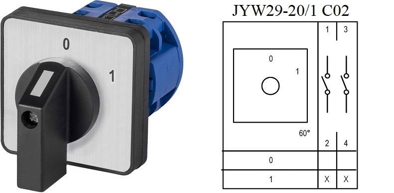 Drehschalter Nockenschalter Wendeschalter Hauptschalter Motorschalter Schalter A
