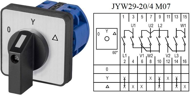 Drehschalter Nockenschalter Wendeschalter Hauptschalter Motorschalter Schalter G