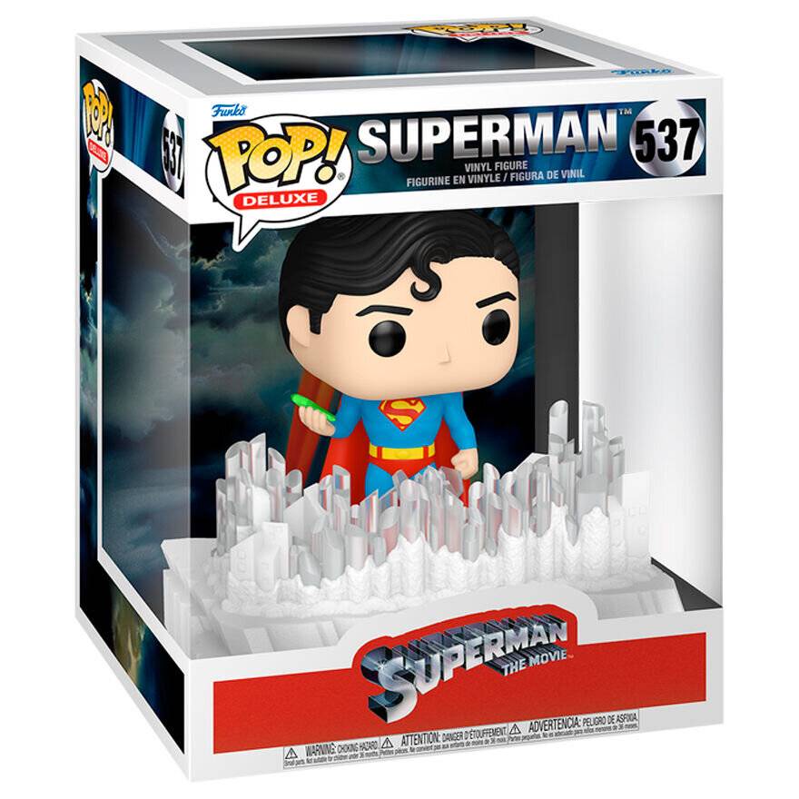 Superman(1978) POP! Deluxe Vinyl Figur Superman(FoS) 9 cm