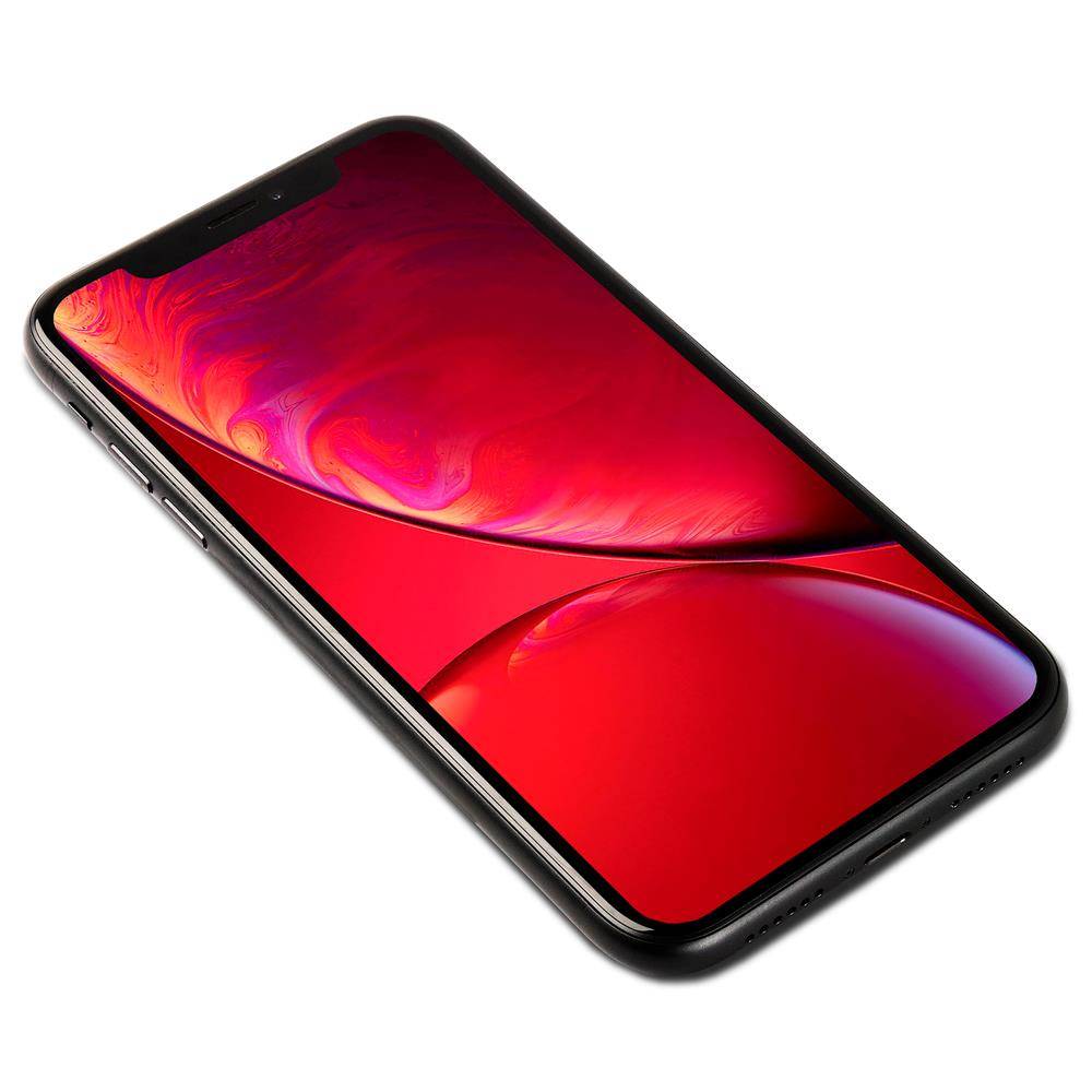 Apple iPhone XR (B-Ware) Smartphone (P/N: MRY92ZD/A, 128GB, Schwarz, Face ID, LTE-A, 12 Megapixel)