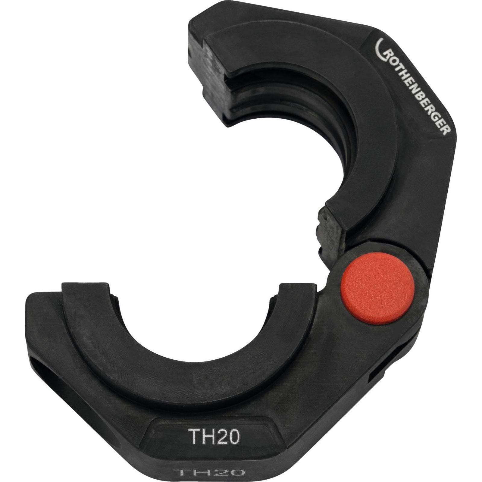 Ein schwarz-rot markiertes Rohrabschneidewerkzeug mit der Bezeichnung 