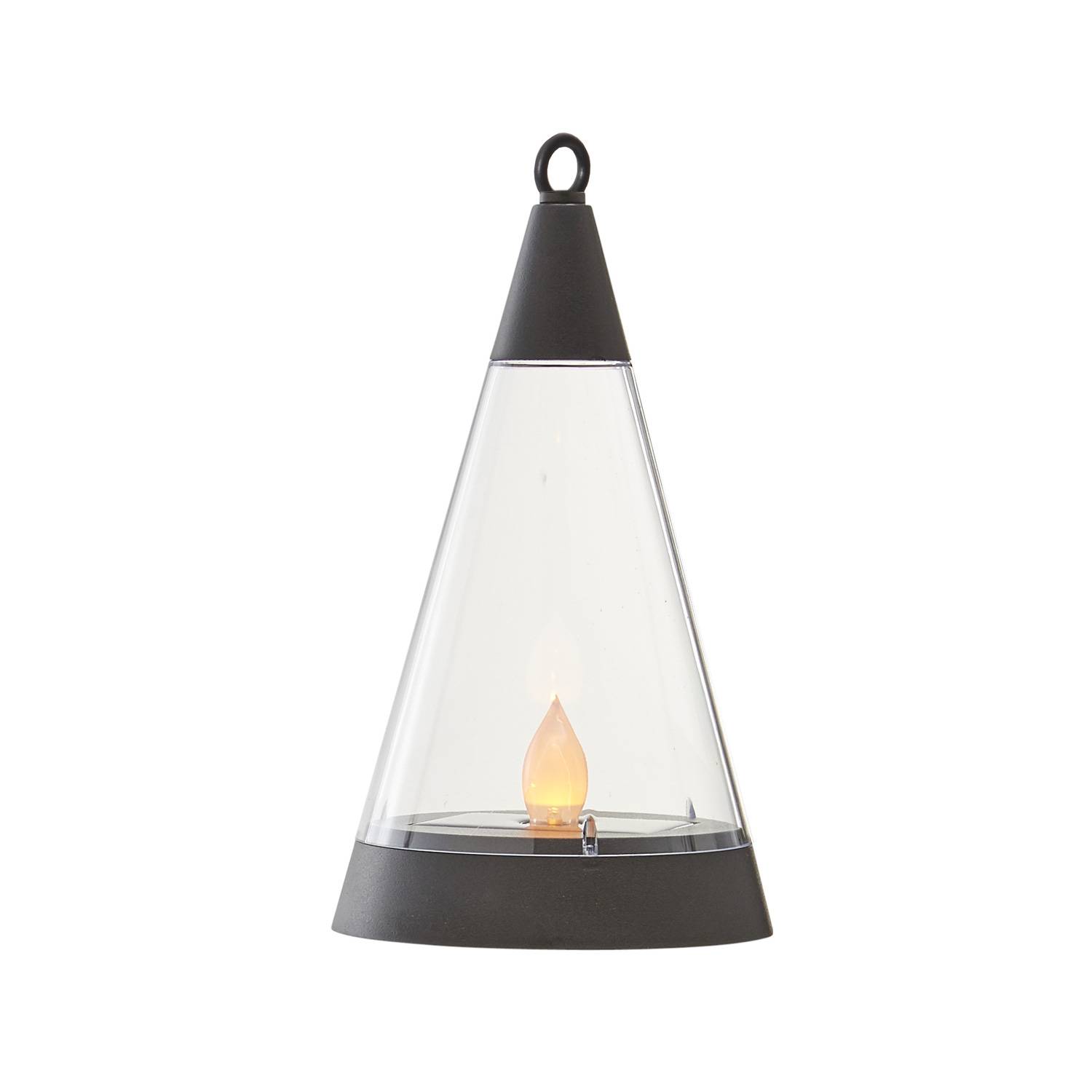 LED Solar Laterne 3in1 Laterne/Windlicht/Erdspieß H: 70cm Lichtsensor