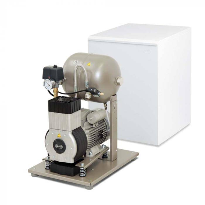 Druckluftkompressor - Motorleistung 0,55 kW - Druckluftbehälter 10 l - Typ DK50-10 Z - Trockner ohne - Schalldämmbox ohne - Lieferleistung bei 5 bar