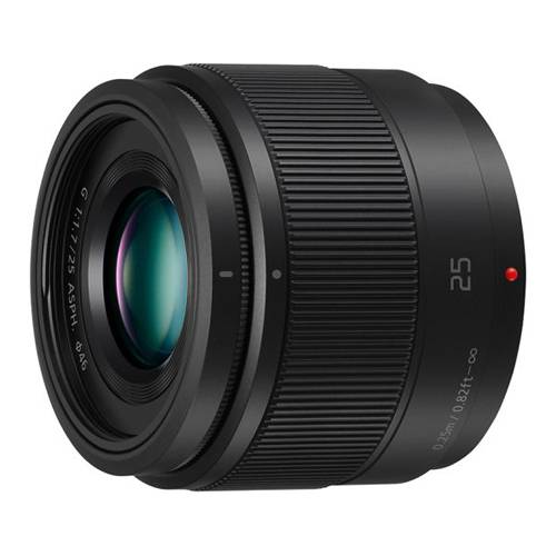PANASONIC H-H025E-KC - LUMIX G Wechselobjektiv für AW-UB10E Box-Kameras (25mm | F1.7) - in schwarz