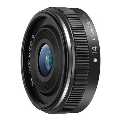PANASONIC H-H014AE-KC - LUMIX G Wechselobjektiv für AW-UB10E Box-Kameras (14mm | F2.5) - in schwarz