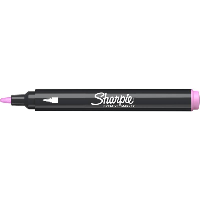 Sharpie 2218121, 1 Stück(e), Pink, Rose pink, Rund, Acrylbasierte Tinte