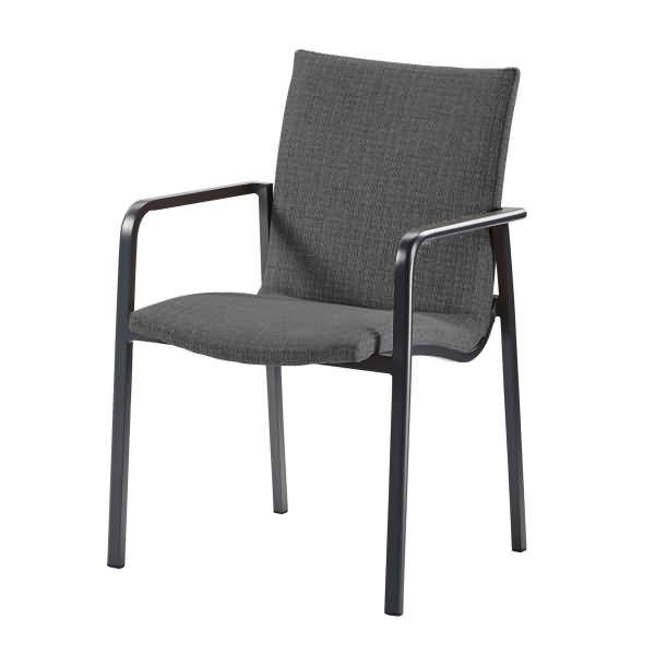 Stapelstuhl Positano 45121350 anthrazit/gr 4 Stück