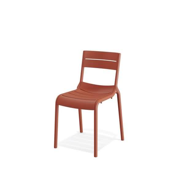 Best Stuhl Calor 50701 terracotta 4 Stück