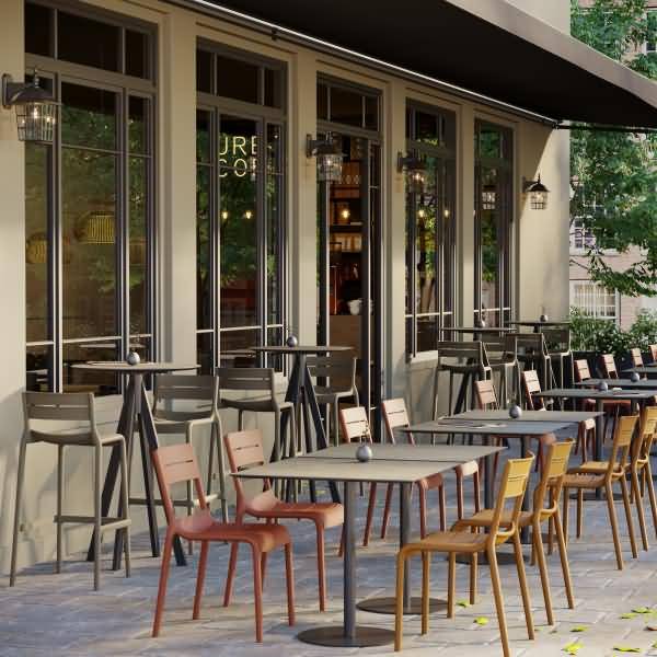 Best Stuhl Calor 50702 sand 4 Stück