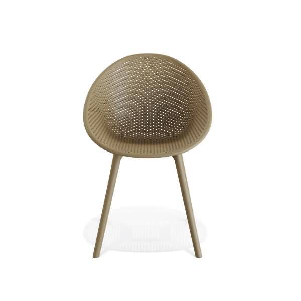 Best Schalenstuhl Qosy 50730 sand 2 Stück