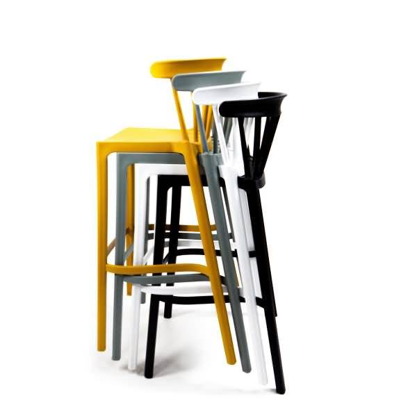 Barstuhl Windson 50910 schwarz 4 Stück