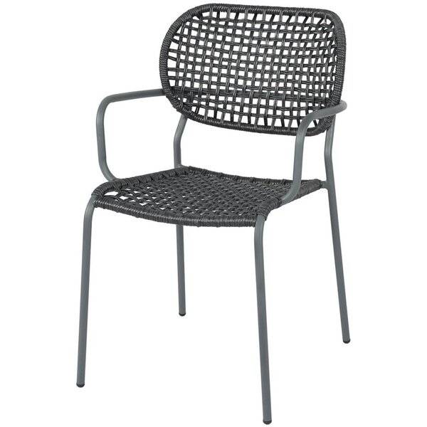 Stapelstuhl Reino 552432 anthrazit 4 Stück